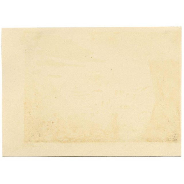 Isabella Foster, Tomb of Absalom, Valley of Jehoshaphat, Jerusalem, 1852, Graphite Drawing For Sale - Image 3 of 4