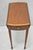 Brown Antique Federal Mahogany Satinwood Inlay Narrow Dropleaf Pembroke Side Table For Sale - Image 8 of 17