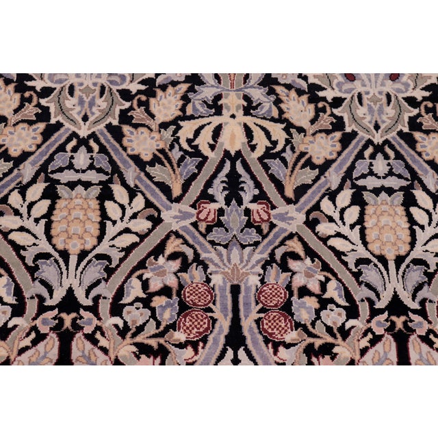 Boho Chic Pak-Persian Black/Red Wool Rug - 9'3'' X 12'4'' For Sale In New York - Image 6 of 9