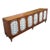 Wood Vintage French Empire Style 6- Lattice Door Cherry Credenza For Sale - Image 7 of 13