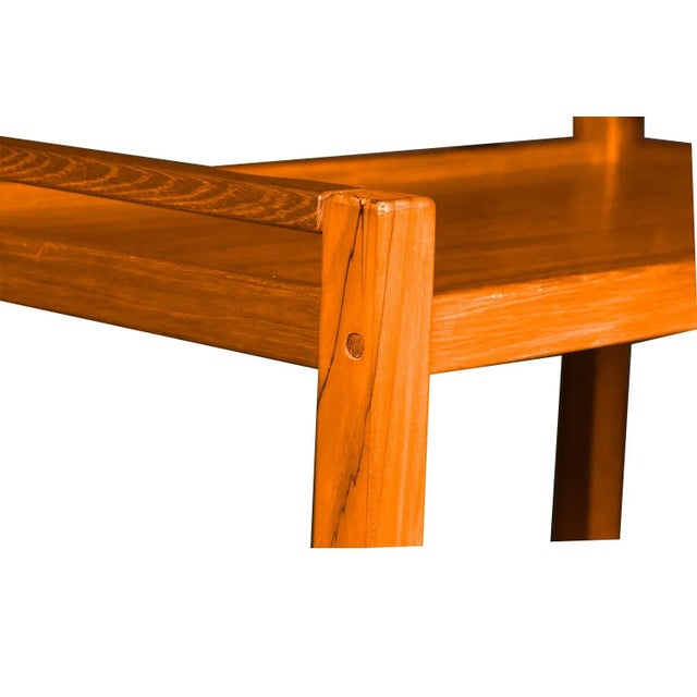 Brown Mid Century Danish 1960s Teak Bar Cart Denmark For Sale - Image 8 of 10