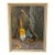 20th Century Oil on Board European School Still Life Impressionist Style Composition Framed For Sale