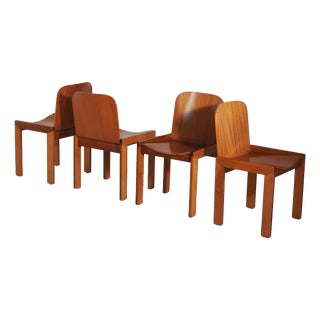 Dining Chairs by Afra and Tobia Scarpa for Molteni, Italy, 1970s, Set of 4 For Sale