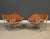 Mid-Century Modern 1970s Tormod Alnaes Leather Sling and Chrome Lounge Chairs - A Pair For Sale - Image 3 of 12