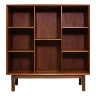 Peter Hvidt, for Søborg Denmark, 1952-56 Midcentury Danish Teak Bookcase #2, Attributed For Sale