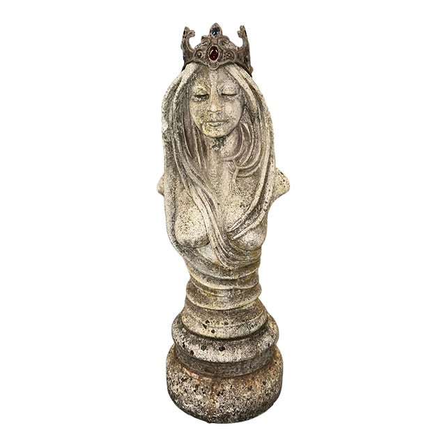 Vintage Bust of Guinevere For Sale