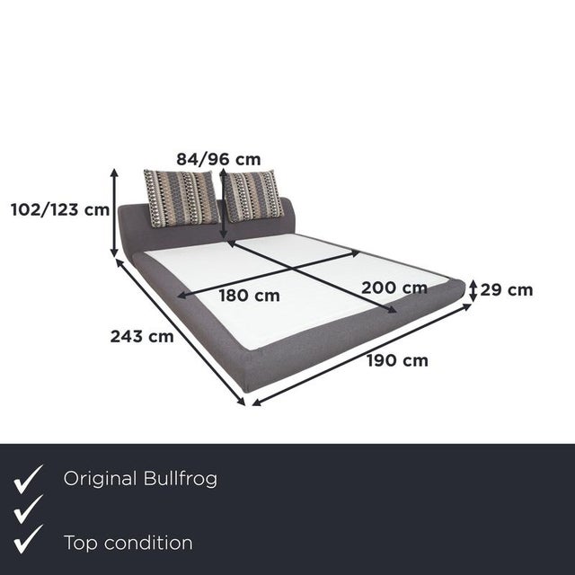 The Bullfrog bed is the perfect choice for aesthetes who demand individual design and premium quality, even in the...
