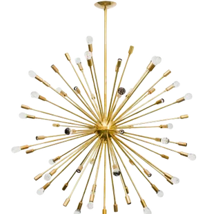 Brass Sputnik Chandelier