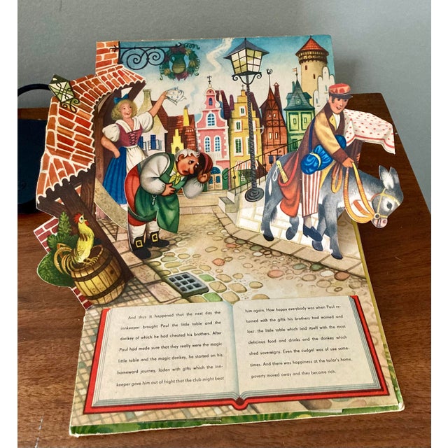 Antique Children’s Pop-Up Book “Table Lay Yourself” For Sale - Image 9 of 10