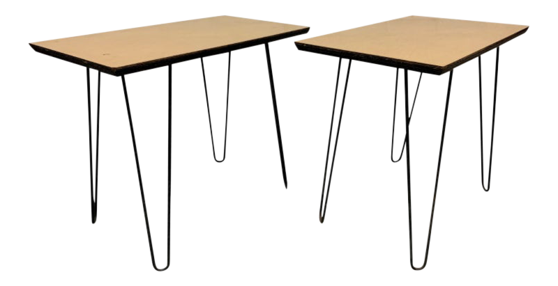 mid century modern hairpin legs