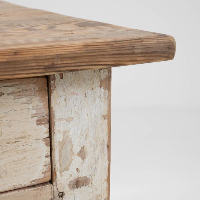 1900s Central European Wooden Stool For Sale - Image 12 of 18