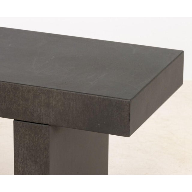 Modern Sheet Iron Metal Bench For Sale In New York - Image 6 of 7