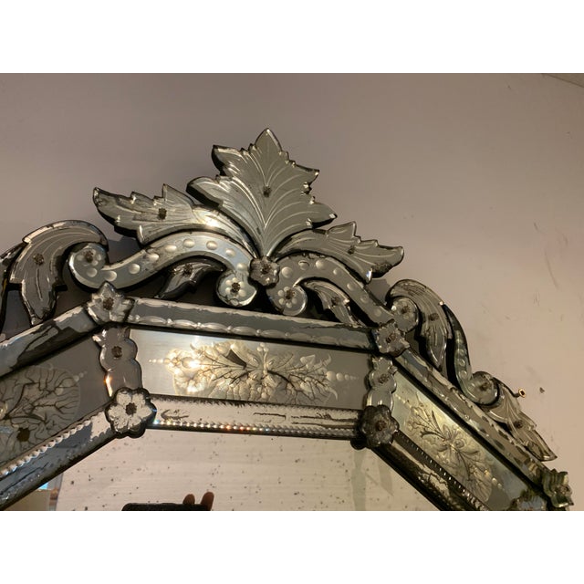 Venetian Mirror with Closed Pane, 1900s For Sale - Image 15 of 15