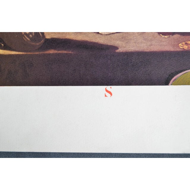 1980s Herman Braun-Vega 1933-2019 "Cheaters in Cancun" Georges De La Tour 1982 Lithography, Signed For Sale - Image 5 of 11