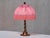 Beige Swedish Hammered Copper Table Lamp by Harald Notini for Böhlmarks, 1920s For Sale - Image 8 of 13