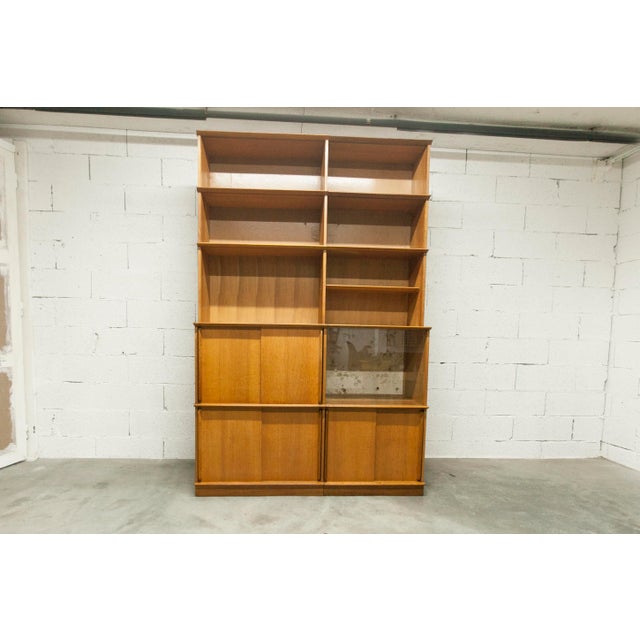 Oscar Display Case Library attributed to Didier Rozaffy, 1952 For Sale - Image 9 of 18