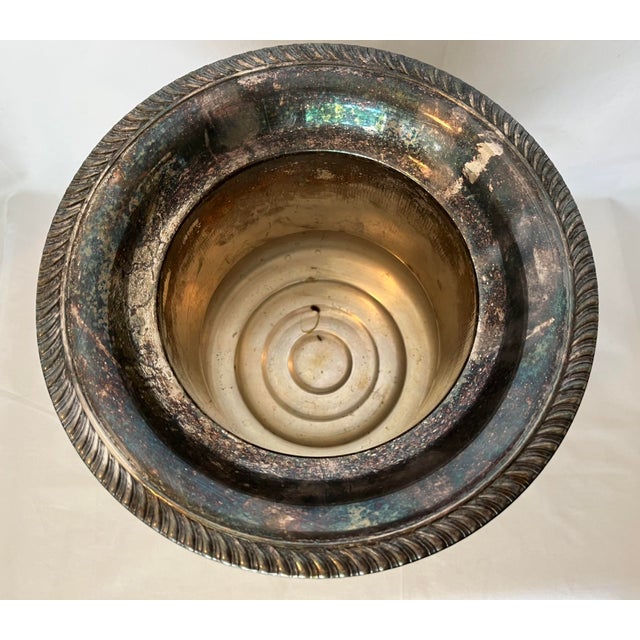 Metal Vintage f.b. Rogers Silver Plate Champagne Ice Bucket For Sale - Image 7 of 12