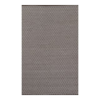 Erin Gates by Momeni River Davis Brown Hand Woven PET Indoor Outdoor Rug 5' X 7'6" For Sale
