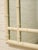 Vintage Hollywood Regency Faux Bamboo White Wall Mirror For Sale - Image 9 of 9