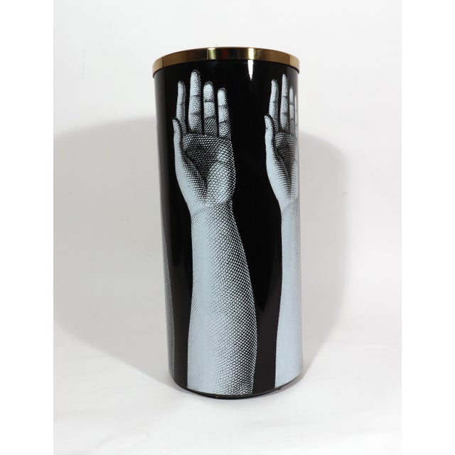 2000 - 2009 Fornasetti Mani Umbrella Stand, Signed & Dated 2007 For Sale - Image 5 of 13