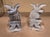 1970s Mexican Onyx Mayan Figure Bookends For Sale - Image 5 of 10