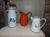 Red Mid-Century Industrial Jugs, Set of 3 For Sale - Image 8 of 8
