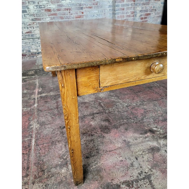 19th Century French Farm Dining Table For Sale - Image 10 of 13