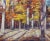 Original Oil Landscape Painting of Fall Woods For Sale - Image 4 of 5