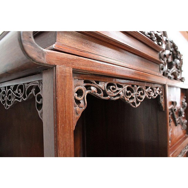 19th Century Asian Mahogany Cabinet, Vietnam For Sale - Image 11 of 18