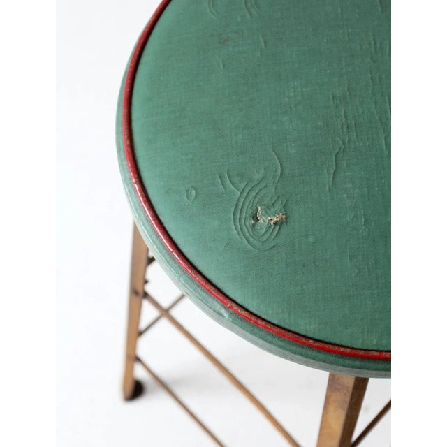Vintage Industrial Stool For Sale - Image 6 of 11