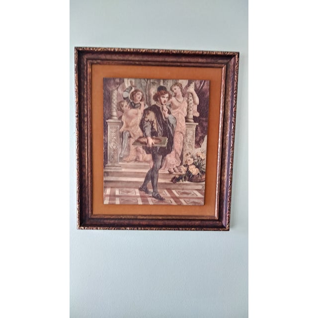 Vintage Artini Hand Painted Sculpture Engraved Wall Art Chairish