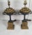 Hollywood Regency Chapman Brass and Iron Lamps - a Pair For Sale - Image 3 of 11