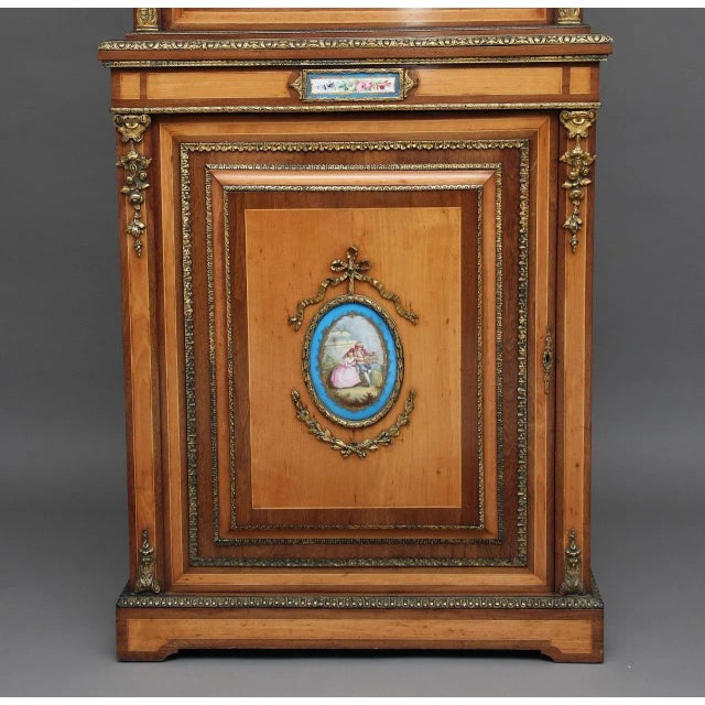 Antique Satinwood Cabinet, 1870s For Sale - Image 5 of 16