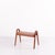 Stool designed by vilhelm lauritzen and manufactured by fritz hansen in denmark around 1945. The stool is crafted in teak...
