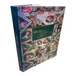 Michelangelo by William E. Wallace the Complete Sculpture Painting and Architecture Book For Sale