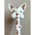 Vintage Italian Floral Hand-Painted Ceramic Cat For Sale - Image 11 of 12