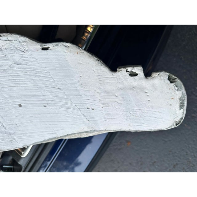 Pair Large Plaster Faux Driftwood Architectural Festoons, Wall Mount Swags- Seashell Motif For Sale - Image 10 of 13