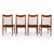 Sibast Møbler Vintage Arne Vodder Teak Dining Chairs for Sibast Model 422 Danish Mid-Century Set of 4 For Sale - Image 4 of 16
