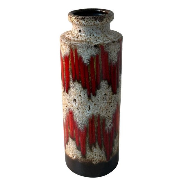 Pottery Model 203 Lora Vase, West Germany For Sale - Image 3 of 7