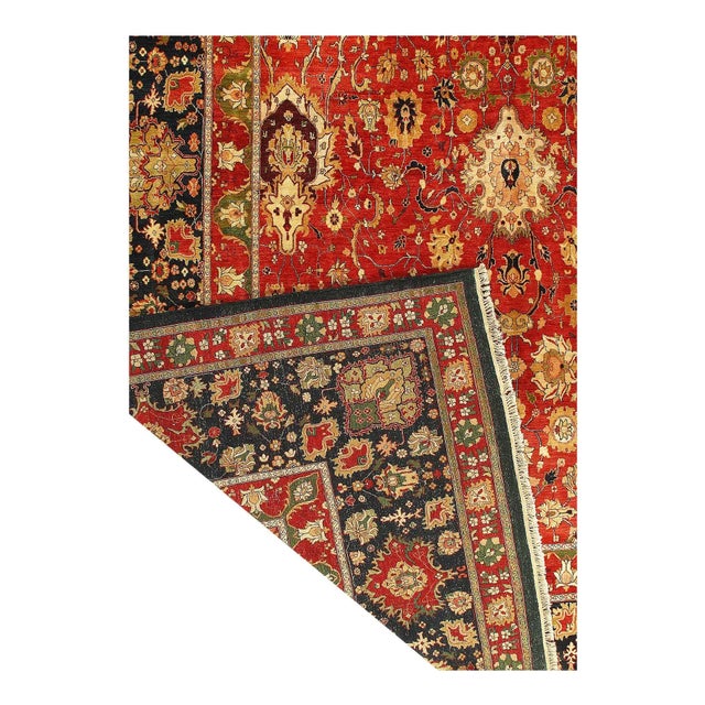 Traditional Fine Hand Knotted Agra 14'11'' X 25'5'' For Sale - Image 3 of 14