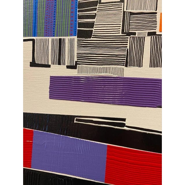 Alain Carpentier, The Fields of Keukenhoff, 2020, Acrylic on Canvas For Sale - Image 4 of 6