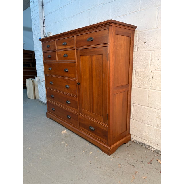 Mid-Century Modern Large Cedar Lined Dresser by Restoration Hardware For Sale - Image 3 of 16