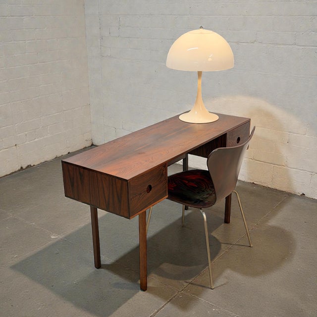 Wood Vanity Desk by Aksel Kjersgaard ​​for Odder Møbelfabrik, Denmark, 1960s For Sale - Image 7 of 10