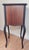 Wood Early 1900's French Walnut and Marble Top Table For Sale - Image 7 of 7