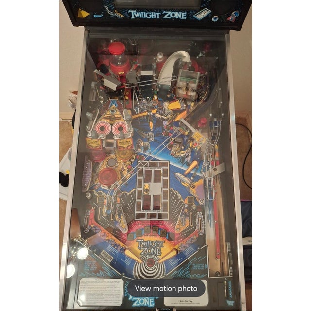Vintage 1993 Bally Midway "The Twilight Zone" Widebody Pinball Machine For Sale - Image 6 of 15
