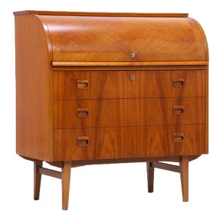 Mid-Century Secretary Writing Desk For Sale