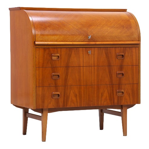 Mid-Century Secretary Writing Desk For Sale