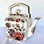 Created in England around 1930. This is a vintage Mason's Mandarin pattern ironstone teapot. It features a distinctive...