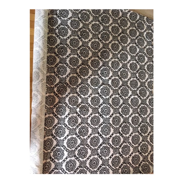 Madeline Weinrib Alberto Block Print Fabric 6 Yards Chairish