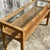 Vintage Coastal Woven Rattan Console Table For Sale - Image 9 of 9